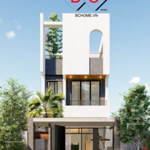 Mẫu nhà phố hướng nắng 3 tầng KT 6x19