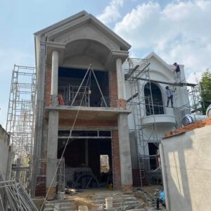 Tư vấn thiết kế mẫu nhà cấp 4 mái thái chữ L 110m2 tại Hải Phòng NDNC4154