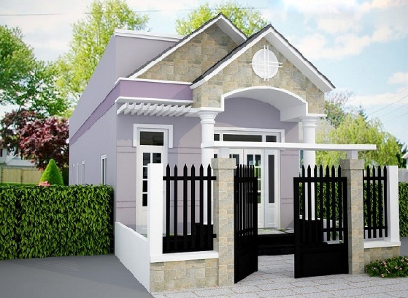 Mặt bằng bố trí công năng sử dụng với 2 phòng ngủ rộng rãi, ngay sát nhau