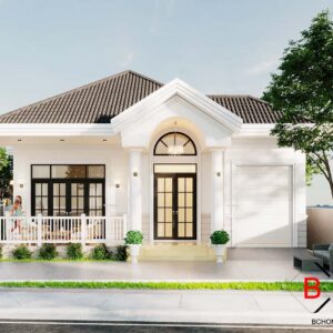 Nhà 1 tầng 3 phòng ngủ là xu hướng hiện nay