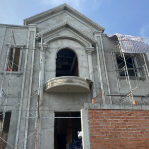 Tư vấn thiết kế mẫu nhà cấp 4 mái thái chữ L 110m2 tại Hải Phòng NDNC4154